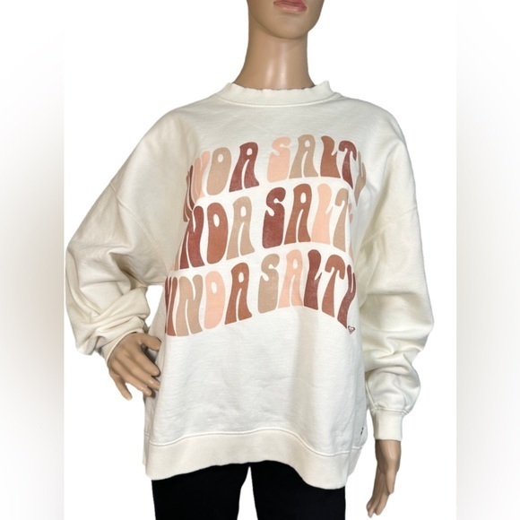 ROXY Lineup Oversized Sweatshirt - Picture 1 of 3